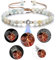 Jovivi Personalisiertes Armband Mit Foto Bild Projektion - 100 Sprachen Ich Liebe Dich Fotoarmband für Herren Damen - Freundschaftsarmbänder Personalisierte Geschenke (Amazonenstein)