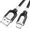 RAVIAD Cable Cargador iPhone 2M [MFi Certificado] Cable iPhone Carga Rápida Nylon Trenzado Cable iPhone USB Compatible con iPhone 14 13 12 11 XS MAX XR X 8 Plus 7 Plus 6S 6 Plus 5 5S 5C SE - Negro