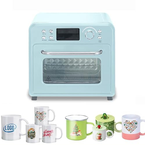 COYEUX 16L Tumbler Heat Press Machine, 1400W Sublimation Oven Machine, Time Range 1-20 Mins, for Sublimation Blanks Mugs Tumblers Cups Water Bottles Bulk Printing