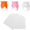 50Pcs paper material food cover,Food Storage Covers Lids,Fruit Vegetable Meat Preservation Fresh Keeping Cover,Pudding Cup Sealing Paper for Pudding Bottle,Jam Pot, Yogurt Cup, Tins (White)