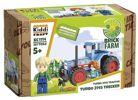 KIDDICRAFT KC1114 KIDDIZ Turbo 3145 Trecker - Klemmbausteine