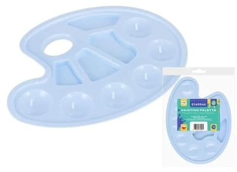 Kunststoff Farbpalette Pastell blau