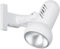 Eglo Lampe de lecture à pince Manhattan, lampe de chevet à clip, luminaire à clipser pour lit et table de bureau, spot flexible en métal et plastique blanc, douille E27