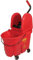Rubbermaid Commercial Products 35qt WaveBrake Down Press Combo High Performance Mopping System - Red