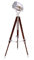 Lampadaire à trépied, projecteur décoratif rétro, spot