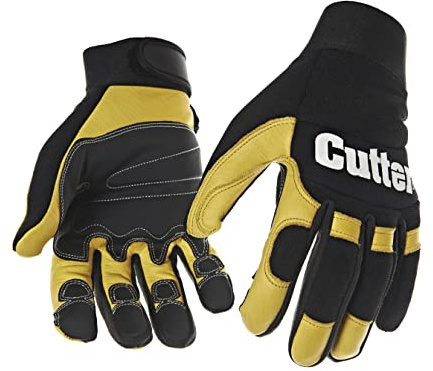 Cutter CW800 Ultimate Utility Glove Black & Yellow M