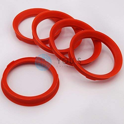 5 x ZENTRIERRINGE DISTANZRING für ALUFELGEN FZ74 67,0-57,1 mm CMS, DBV, Proline Wheels, Schmidt Revolution