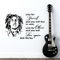 Vinyl Wandtattoo Zitat Bob Marley Lebe für Dich in Vain Live For Yourself In Vain Live For Others And You Will Live Again Reggae Musiker Wandaufkleber Wandsticker Wanddekoration für Musik Studio A530