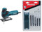 Makita 4351FCTJ Scie Sauteuse à Pendule 135 mm, avec LED, 720W Noir/Vert/Argent & B-44410 Assortiment/Lames de Scie Sauteuse, Gris