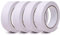 gws Putzband 4 Rollen PVC glatt weiß Abklebeband leicht abrollbar Maler-Schutzband in Profi-Qualität versch. Farben & Breiten je Rolle 33 m x 30 mm