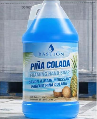 Foaming Antibacterial Hand Soap Refill with Pina Colada Fragrance 3.5L