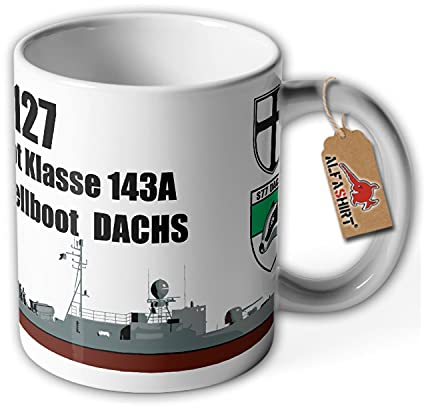 Tasse Schnellboot S77 DACHS S-Boot Klasse 143A Bundesmarine Bundeswehr #37249