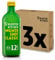 Kloster Kitchen Bio Ingwer Shot Classic 12SHOTS 3 x 360 ml mit echten Ingwerstückchen I Ingwershot vegan I 12 Shots je Glasflasche I süß-scharf ohne Zusatzstoffe (inkl. 0,75€ EINWEG Pfand)