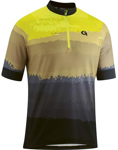 Gonso Stenar Kurzarm Half-Zip Trikot Herren bunt Größe S 2022 Radtrikot kurzärmlig