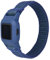 Sportarmband aus Netzgewebe, Nylon, kompatibel mit Garmin Vivofit Jr 3, Fitness-Tracker-Zubehör, Armband (Midnight Fog)