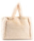 Ulisty Damen Herbst Winter Groß Plüsch Tragetasche Flauschig Henkeltasche Hobo-Tasche Handtasche beige