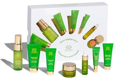 Tata Harper Daily Essentials Set, Best Selling Skincare Set, Travel Sized Skincare, 7-Step On-the-Go Skincare Routine, Natural Skincare