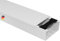 KOMIB 110 x 60 mm Kabelkanal /4 Farben/Kabelschacht / (mit Montagelochung im Boden) / je Stange 2 Meter (Reinweiß (RAL 9010), 1 x 2M = 2m)