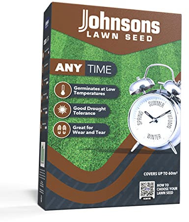 JOHNSONS Anytime Lawn Seed 60SQM