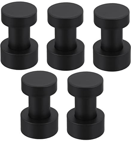 DOITOOL 5 Stücke Kleiderhaken Messing Haken Metall Kleiderständer Strapazierfähige Edelstahl S Haken Selbstklebende Wandaufhänger Kleiderhaken Für Schlafzimmer Tür Aufhänger Haken Bad