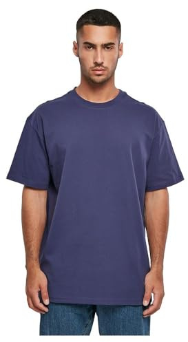 Build Your Brand Homme By102-heavy Oversize Tee T-Shirt, Lightnavy, 3XL EU