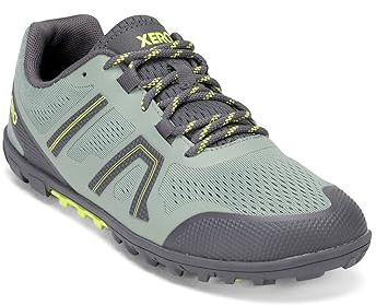 Xero Shoes Women's Mesa Trail II Running Shoes - Zero Drop, Wide Toe Box, Barefoot Trail Runner Shoes for Women Lily Pad, Size 6.5 UK