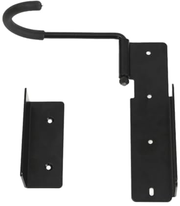 KIKAPA Fahrrad-Wandhalterung, Fahrrad-Garagen-Wandhalterung, schwenkbarer Fahrradträger, Fahrrad-Aufbewahrungsregal, Fahrradhalter, einfache Installation