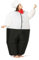 FUNNY COSTUMES Chef Cosplay Costume, Inflatable, Blow Up Suit, One Size Fits Most Adults For Halloween, Party, Event, Performance, Carnival