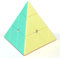 Vdealen Pyramide Zauberwürfel Dreieck Speed Cube, Pyraminx Magic Cube für Anfänger und Fortgeschrittene, Triangle Cube Geschenk für Kinder Teenager Erwachsene(Macaron)