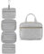 LOVEVOOK Neceser Viaje Mujer, Grande Bolsa de Aseo Colgante con Gancho Giratorio de 360°, Impermeable Neceser Maquillaje Organizador Viaje Accesorios