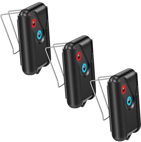Kingdder 3 Pcs Garage Door Remote Compatible with Guardian 2211 l 2 Button Garage Door Remote Transmitter 303mhz/390mhz Black Garage Door Remote Transmitter with Keychain and Base