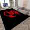 Générique Tapis Salon Dragon Chinois Rouge 80x150cm Tapis de Chambre Doux Moderne, Tapis Poils Ras Antidérapant, Tapis Rectangulaire, Moquette pour Enfants, Tapis De Couloir