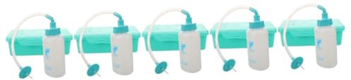Healeved 5sätze Ohrenspülungen Ergonomische Ohrwaschflasche Sanftes Ohrreinigungswerkzeug Für Altersgruppen Tragbar Und Benutzerfreundlich Effektiven Entfernung Von Ohrenschmalz