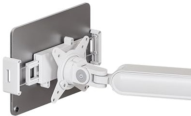 Mount Plus VESAT01 Universal VESA Tablets Mount Adapter for IPad, IPad Pro, Tablets, Portable Monitors Display On Monitor Arm | VESA 75x75 Max 15 Screen