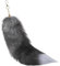 ASFWAGQ Fuchsschwanz Anhänger Fuchsschwanzfox Tail Fuchs Schwanz 40cm Tier Fell Schwanz Keychain Fox Tail Schlüsselanhänger Auto Schlüsselketten Anhänger Weich Flaumig Dicht Dekoration