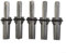 HpLive 5 Stück Stein Spaltkeile Set, 14mm Metallkeil Spaltkeil für Stein Beton Handwerkzeug, Durchmesser 14mm Länge 105mm