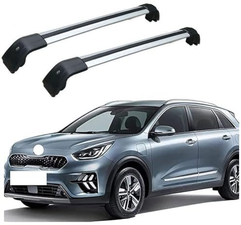 YIANKWY Dachträger-Querstangen Dachträger aus Aluminium für KIA NIRO/NIRO EV 2016-2020 2 Stücke,C