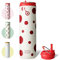 Bottle Bottle Stainless Steel Water Bottle 700ml with Straw and Lid Sports Insulated Metal Water Bottles with Handle(Polka Pop)