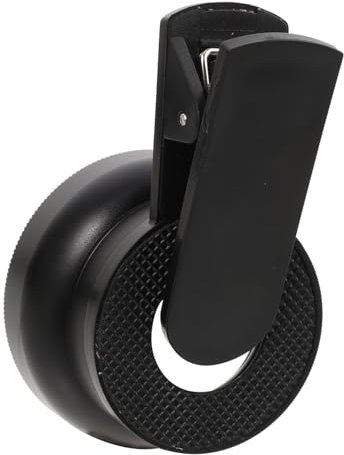 SHINEOFI 0.45x Ultra Wide Angle Macro Lens for Phone, Clip-on Phone Macro Camera Lens in Black for Mobile Photography