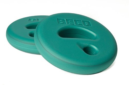 Beco AquaDisc SZ Aqua Training Trainingsscheiben Aqua Hanteln Paar grün