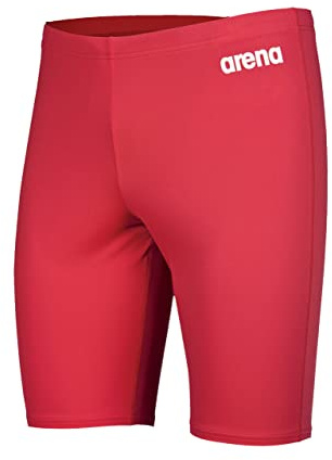arena Solid Team Men's Swimming Swimsuit, Quick-Drying Swimsuit, Men's Jammer Swimsuit, MaxLife Fabric with Maximum Chlorine Resistance and UPF 50+ UV Protection