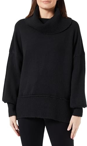 ONLY Damen Onlhazel Ls Cowlneck Bf KNT Pullover