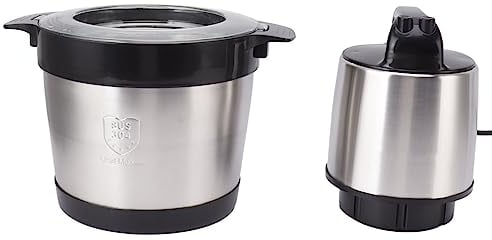Yusat Electric Food Chopper 1000W UK Plug 220V 8L Stainless Steel Meat Chopper Grinder for Vegetables Meat Grains Nuts