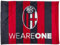 CALCIOGADGETS Bandiera BOLOGNA UFFICIALE Grande misura cm. 100 x 140 in poliestere WEAREONE Rossoblu BGBOWE03-100x140