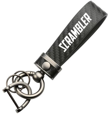 Porte-Clés De Moto En Alliage De Zinc Et Fiber De Carbone, Pour Ducati Scrambler Sixty2 800 1100 Sport PRO, Cadeaux
