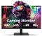 Viewedge Monitor Gaming 27 Pulgadas con 180Hz (soporta 144Hz/165Hz), 1ms, 110% sRGB con HDR 10 | Pantalla IPS de 1080p, Puertos DP y HDMI, Altavoces Integrados