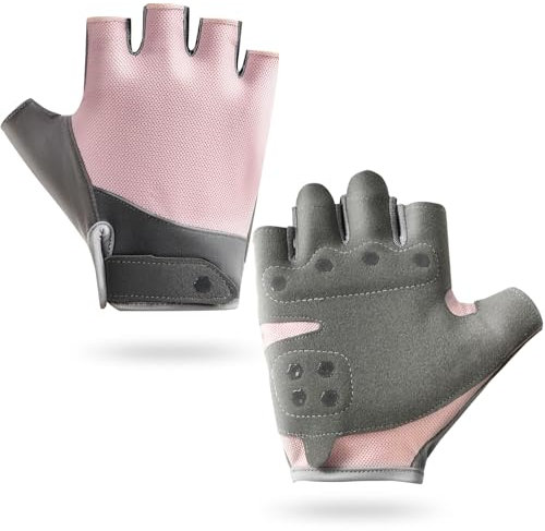 Winyoher Fahrradhandschuhe Damen Herren rutschfest Stoßdämpfend Sommer MTB Handschuhe Ergonomisch Atmungsaktiv Radhandschuhe Bequem für Fitness, Training, Radfahren S