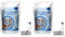 Mortier de réparation pour béton, asphalte - Pour extérieur et intérieur - Réparation des fissures - Bitume - Étanche - Résistant au gel - Trou de perçage pour joints de maçonnerie - 2 pièces - Gris