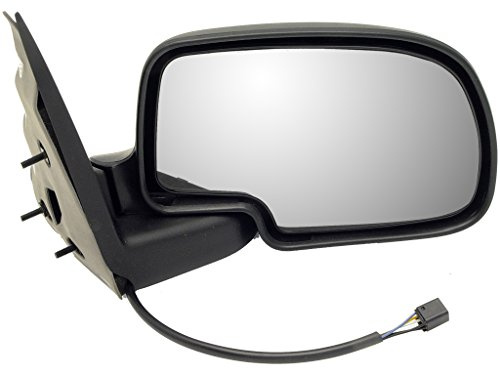 Dorman 955-065 Außenspiegel für Beifahrerseite, beheizbar, klappbar, für ausgewählte Chevrolet/GMC, Schwarz und Chrom