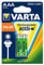 Batteria solare AAA 2er 1.2V/550mAh/NiMH - Batteria ricaricabile Micro 550mAh 1,2V 56733 Bli.2
